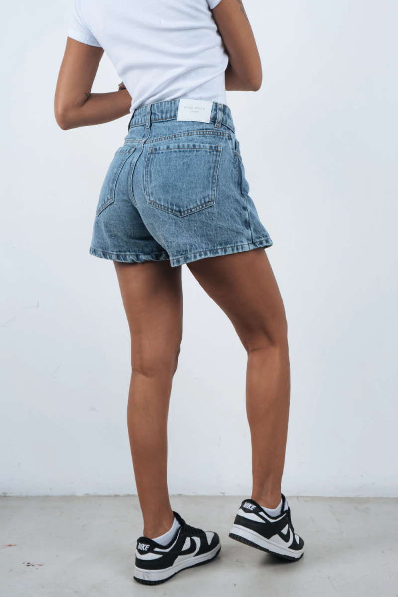 PINK ROCK SHORT POLLERA OZARK V25