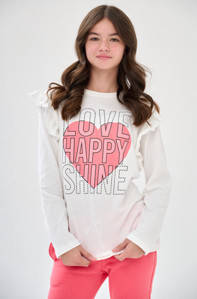 POSTO CAMISETA ML PTS GIRL W251