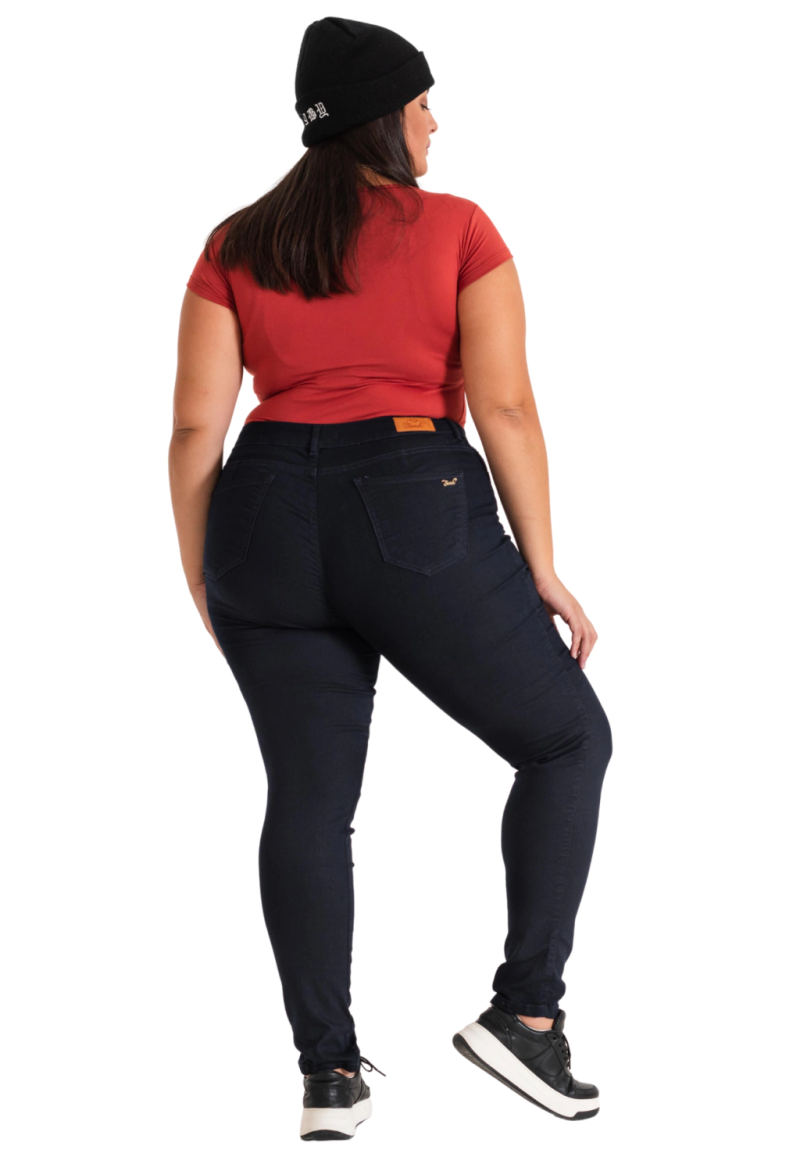 SURAH JEANS CHUPIN AZUL MADRID PLUS W25