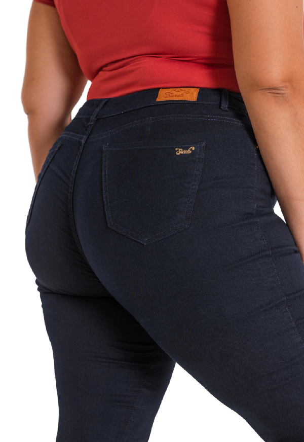 SURAH JEANS CHUPIN AZUL MADRID PLUS W25