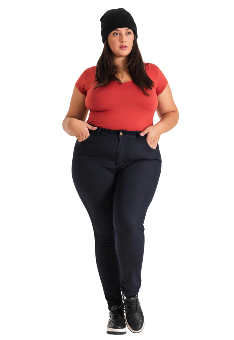 SURAH JEANS CHUPIN AZUL MADRID PLUS W25