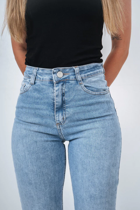 PINK ROCK JEANS STRAIGHT ATENAS V26