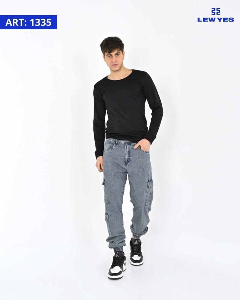 LEW & YES JEANS JOGGER FERNANDO CARGO W24
