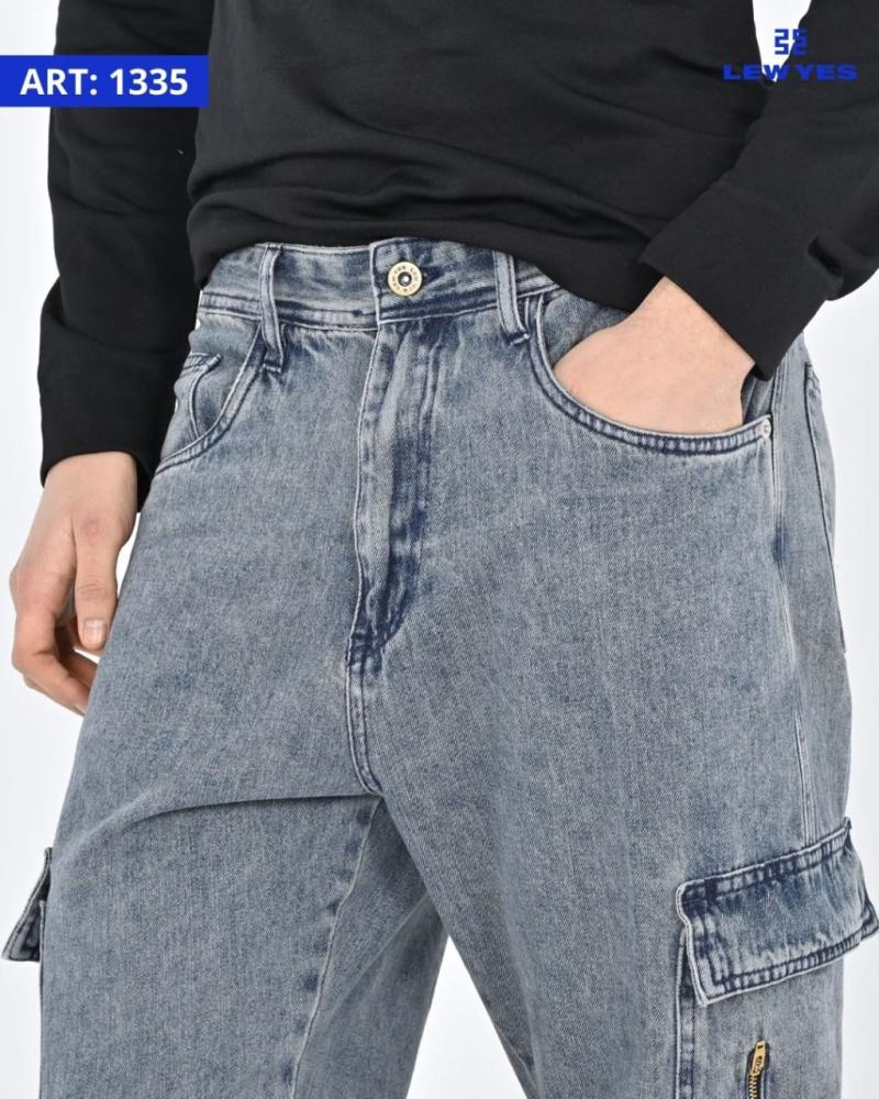 LEW & YES JEANS JOGGER FERNANDO CARGO W24