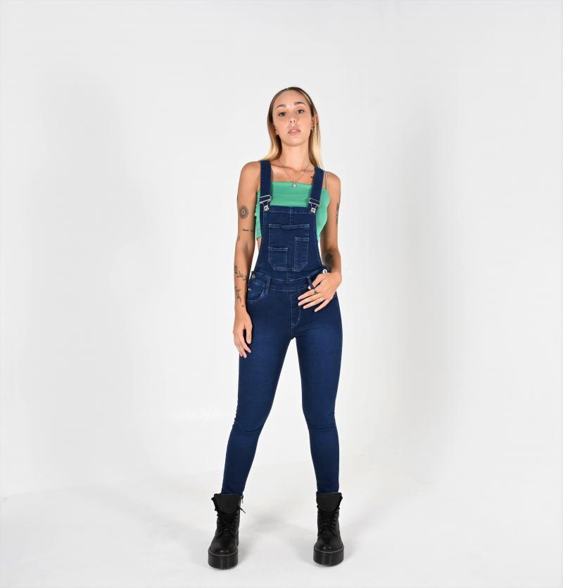 DIWAY JARDINERO MELISSA JEANS AZUL ELASTIZADO W23