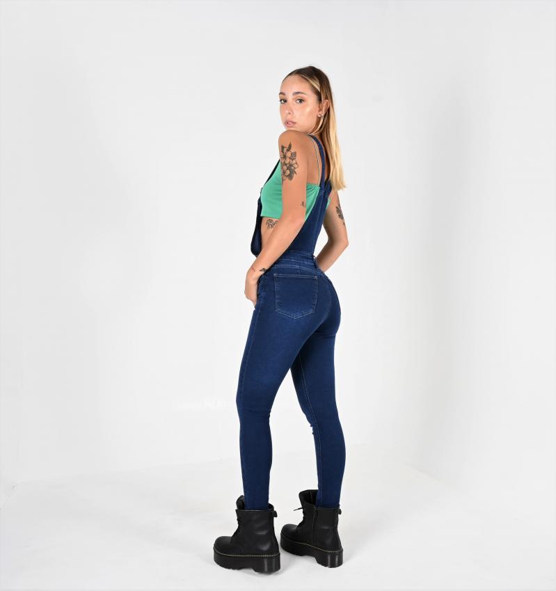 DIWAY JARDINERO MELISSA JEANS AZUL ELASTIZADO W23