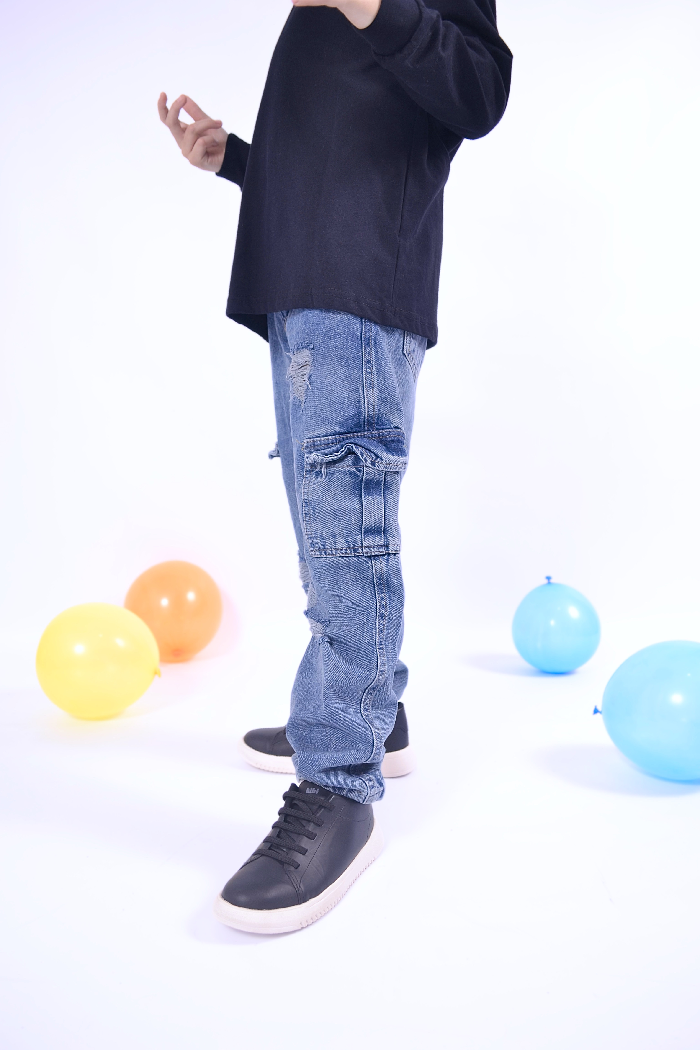 ALEXIS JEANS NE RELAX CARGO C/ROT MARCELO W24