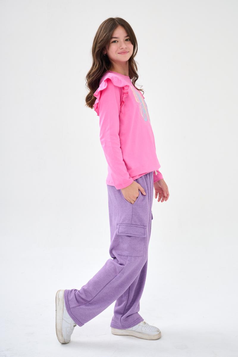 POSTO CAMISETA ML PTS GIRL W25