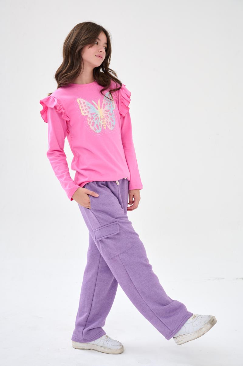 POSTO CAMISETA ML PTS GIRL W25