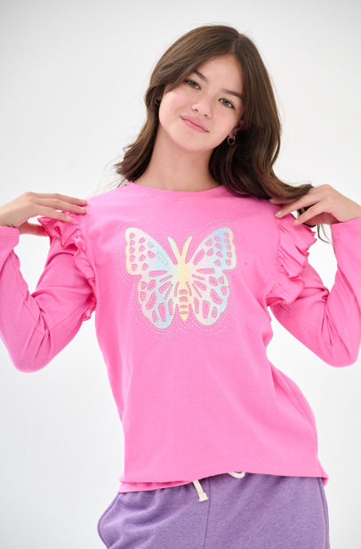 POSTO CAMISETA ML PTS GIRL W25