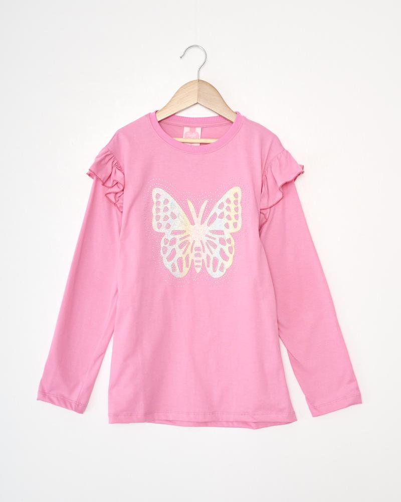 POSTO CAMISETA ML PTS GIRL W25