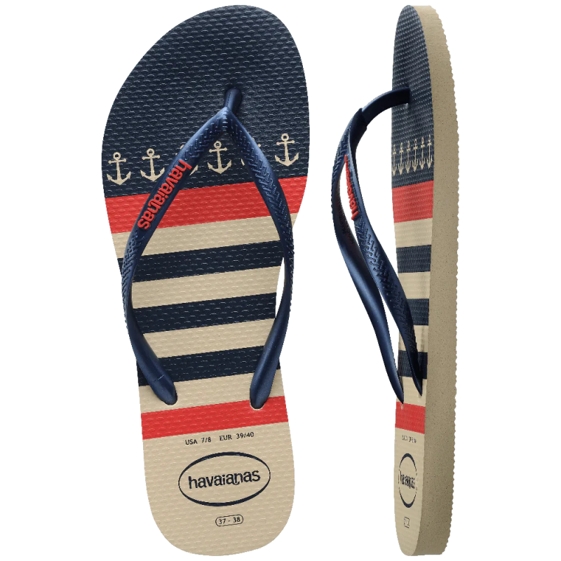 HAVAIANAS BRASIL SLIM NAUTICAL V25
