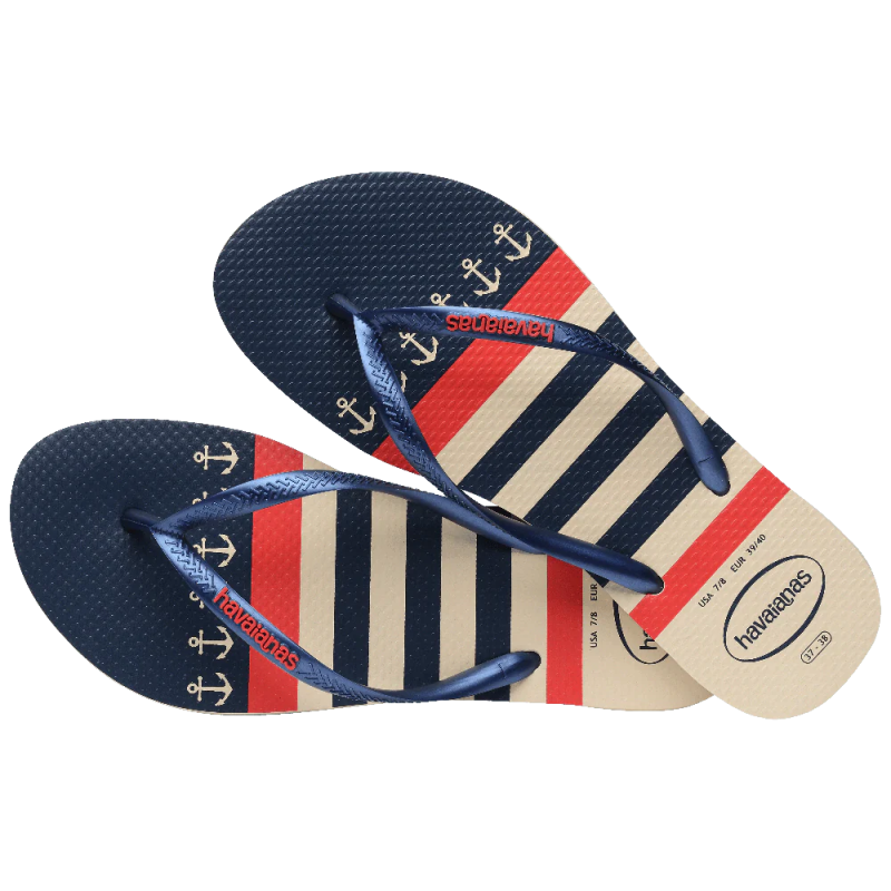 HAVAIANAS BRASIL SLIM NAUTICAL V25