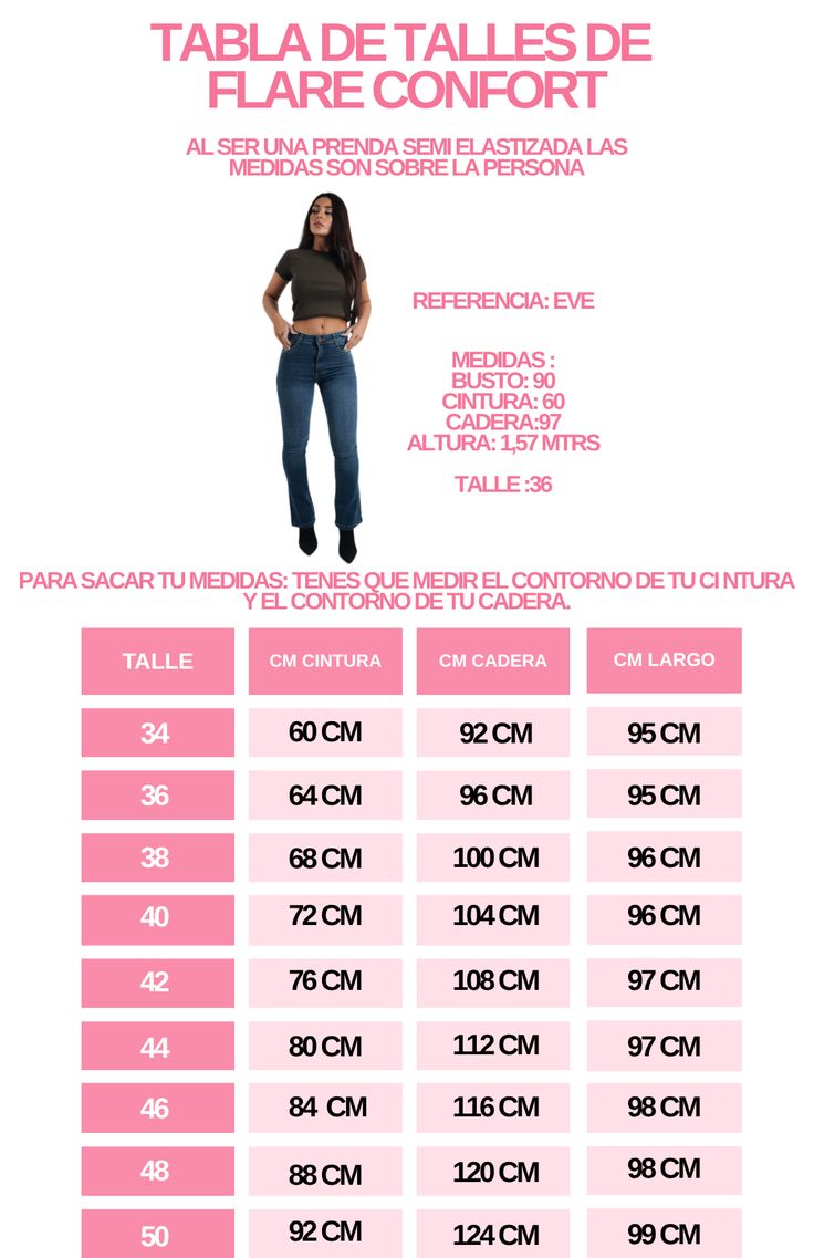 PINK ROCK GABARDINA FLARE CONFORT FALKNER V26