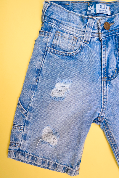 ALEXIS JEANS BERMUDA CARPINTERO V25