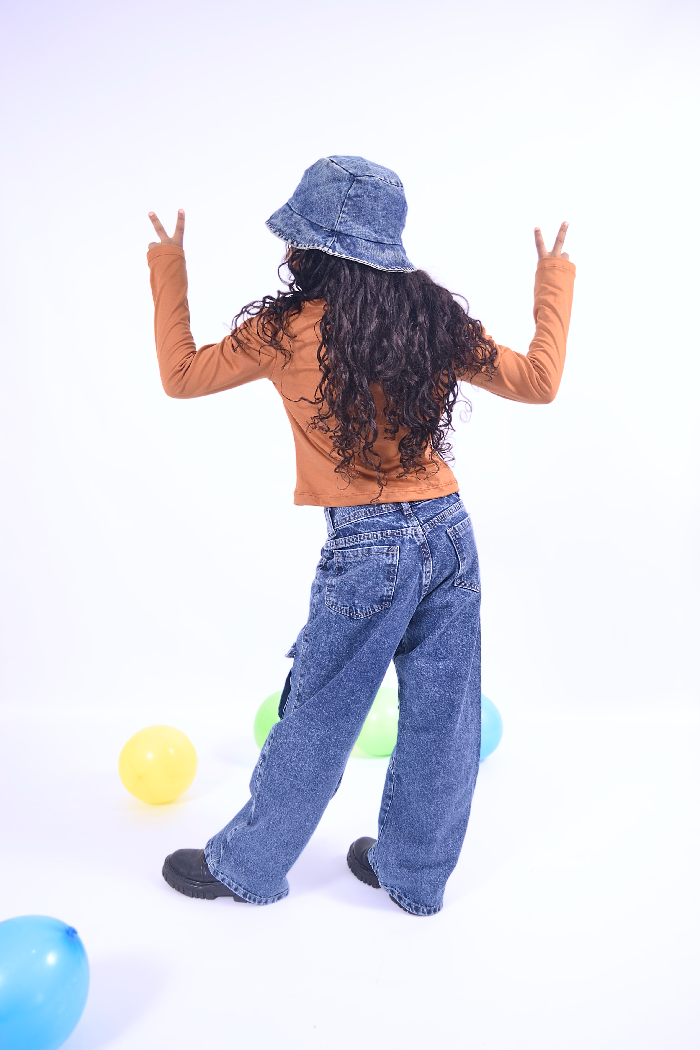 ALEXIS JEANS NA WIDE LEG BOLS Y TIRAS JOHANNA W24