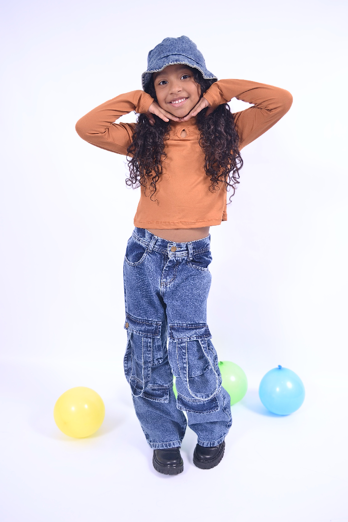 ALEXIS JEANS NA WIDE LEG BOLS Y TIRAS JOHANNA W24