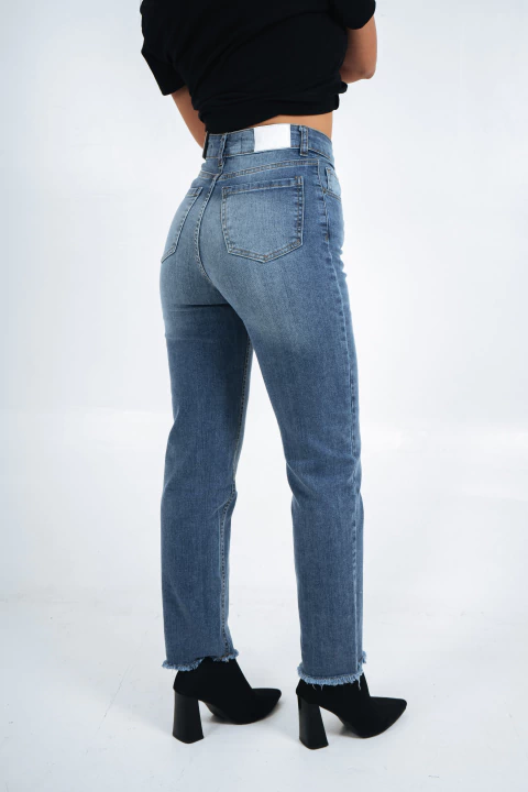 PINK ROCK JEANS STRAIGHT MARSELLA V26