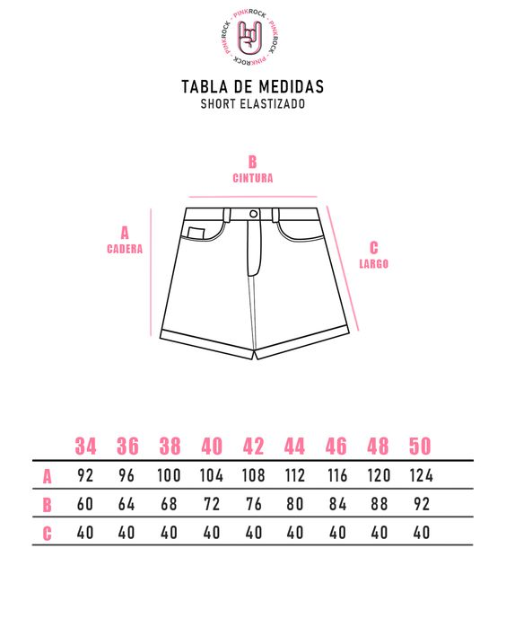 PINK ROCK SHORT NIZA V25