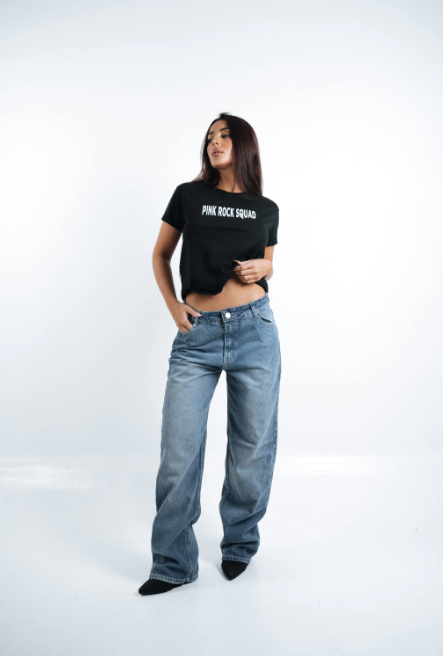 PINK ROCK WIDE BAGGY FRANKFURT V26