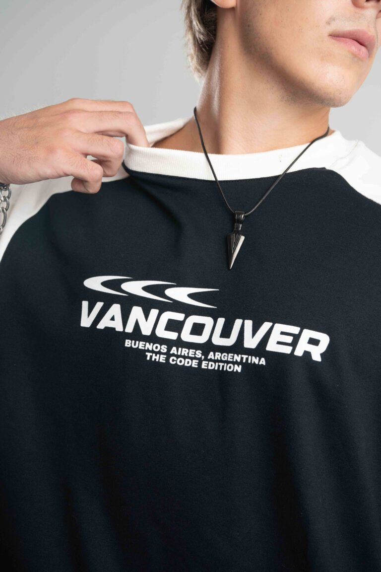 VANCOUVER REMERA LOOP OVERSIZE EST. W26
