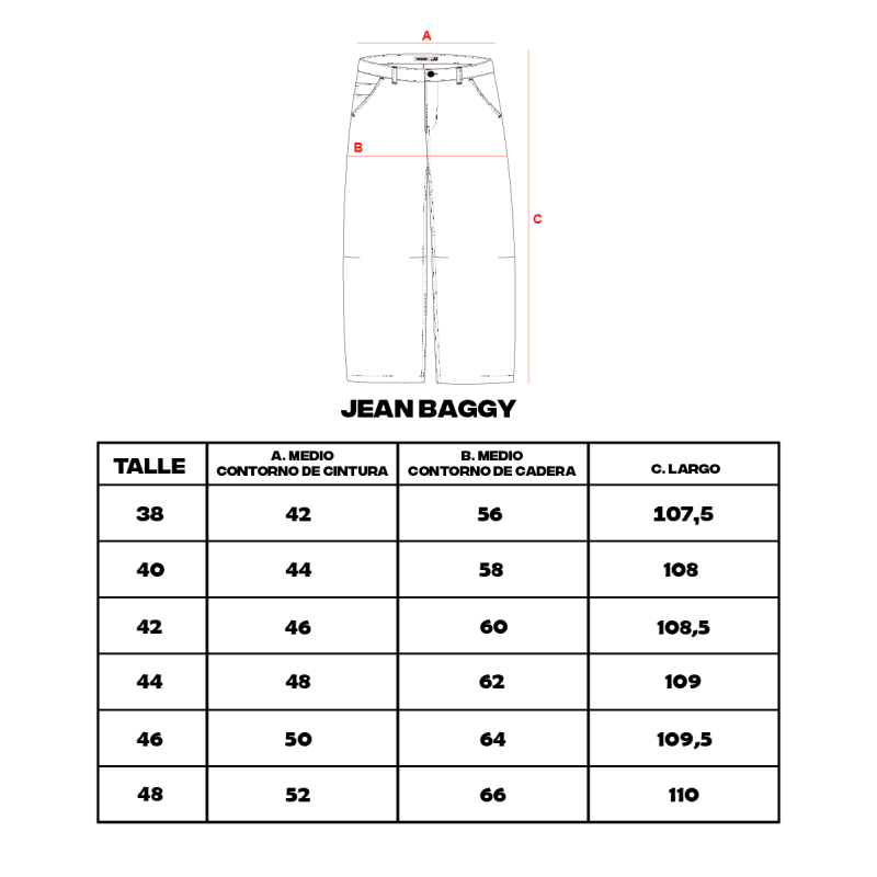 VANCOUVER JEAN MARETTI BAGGY W26