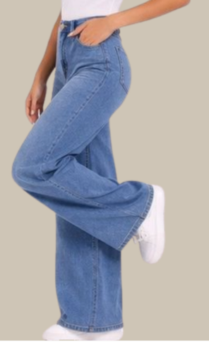 SURAH JEANS WIDE LEG CLAUDIA PLUS W26
