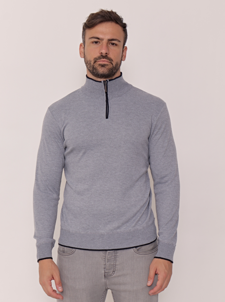 KALIF SWEATER MEDIO CIERRE VIVO W26