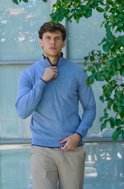 KALIF SWEATER MEDIO CIERRE VIVO W26