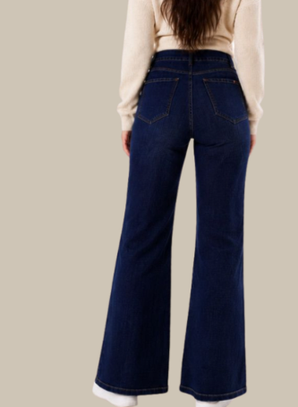 SURAH JEANS UMA WIDE LEG TIRO ALTO ELAST W26