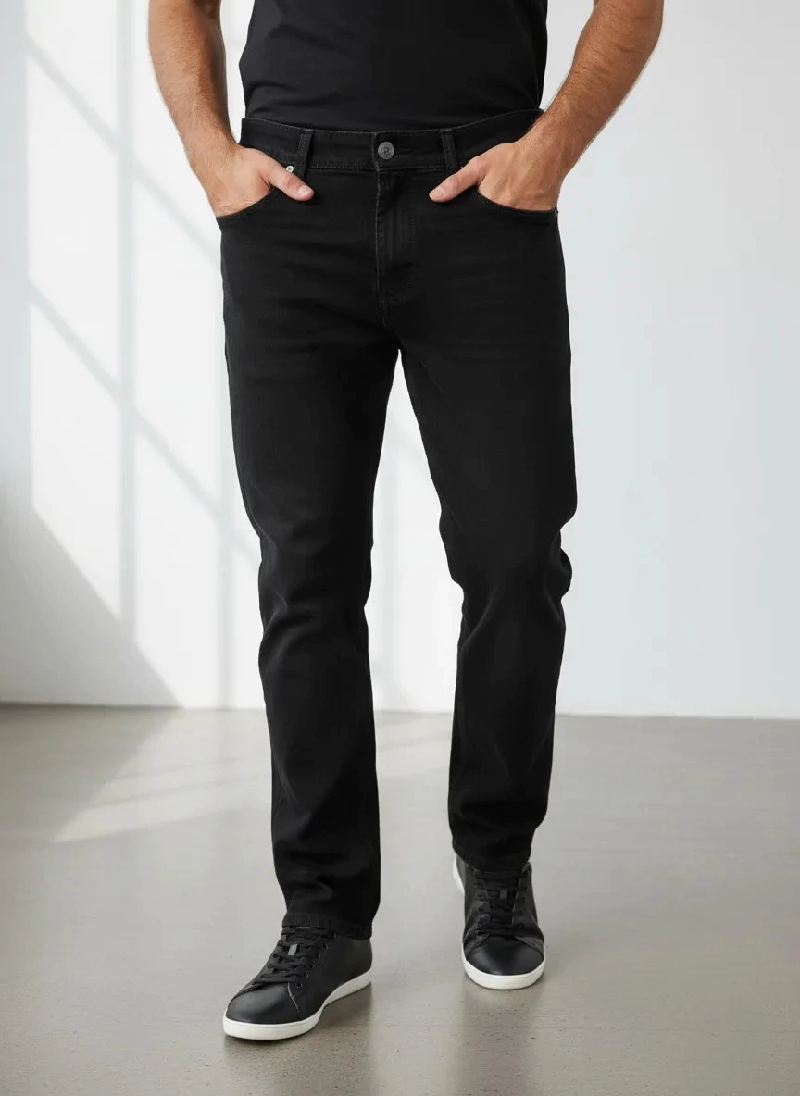 STONE JEANS REGULAR RADOLET NEGRO W26
