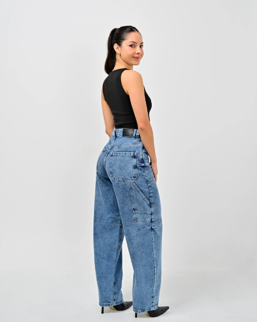 DIWAY JEANS BAGGY SEMI-RIGIDO ELENA W26