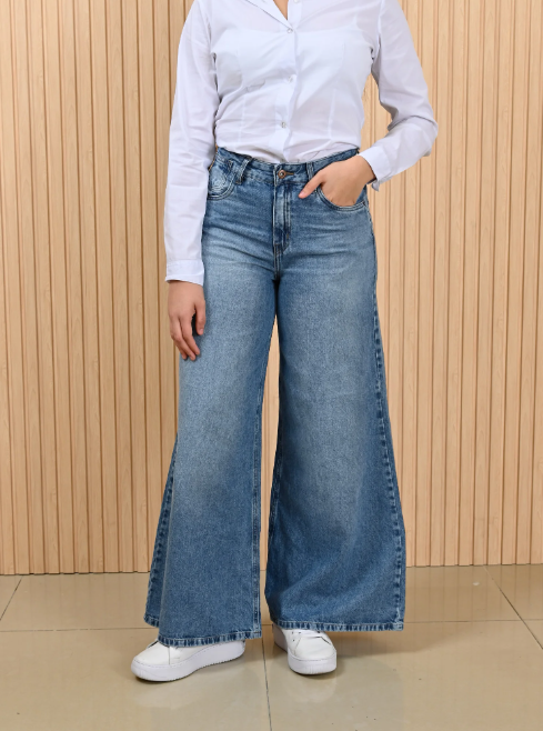 DIWAY JEANS WIDE LEG RIGIDO  MILE W26