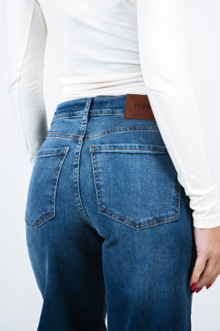 PINK ROCK JEANS ZAFIRA WIDE LEG W26