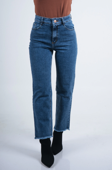 PINK ROCK JEANS STRAIGHT BILLIE RECTO W26