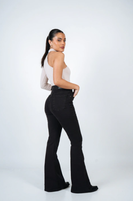 PINK ROCK JEANS INDI OXFORD W26
