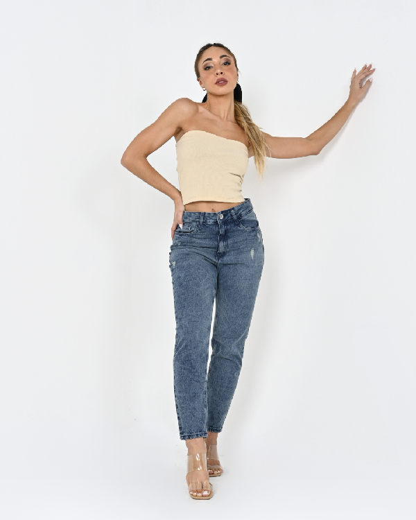 DIWAY JEANS MOM LAU W24