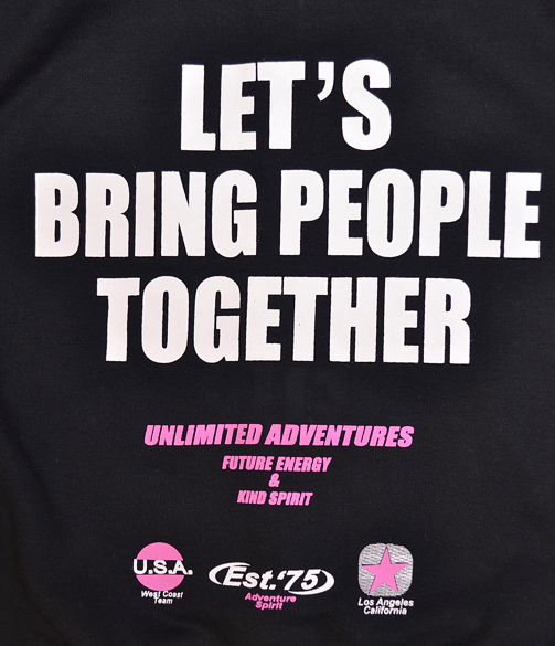 J&G CAMPERA CORTA LETS BRING PEOPLE TOGETHER V25