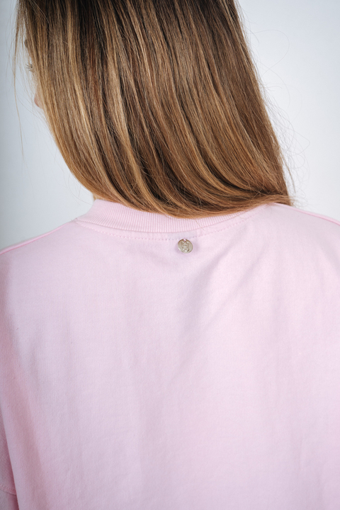 PINCK ROCK BUZO MANGA 3/4 LILLE V26