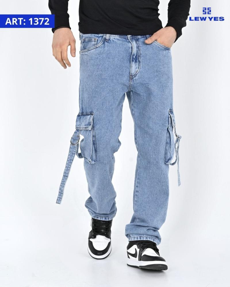 LEW & YES JEANS PANTALON CARGO EFRAIN W24