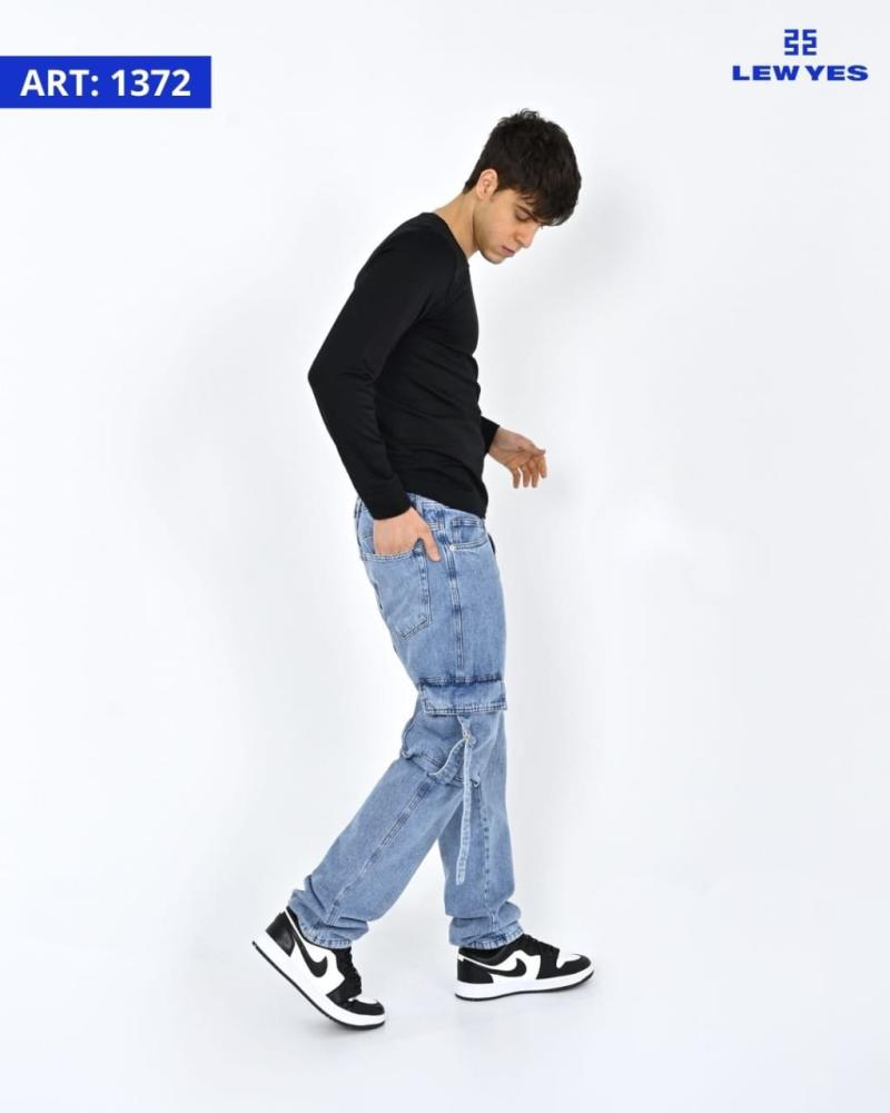 LEW & YES JEANS PANTALON CARGO EFRAIN W24