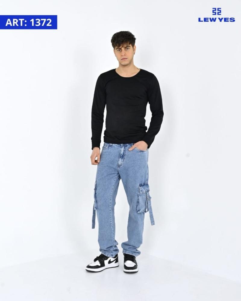 LEW & YES JEANS PANTALON CARGO EFRAIN W24