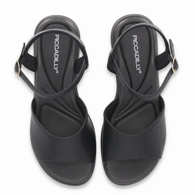 PICCADILLY SANDALIA CLAS- NAPA STRETCH SOFT PONTILHADO V26