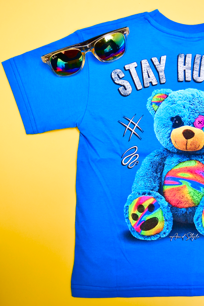 RIGITO REMERA STAY HUNG V25