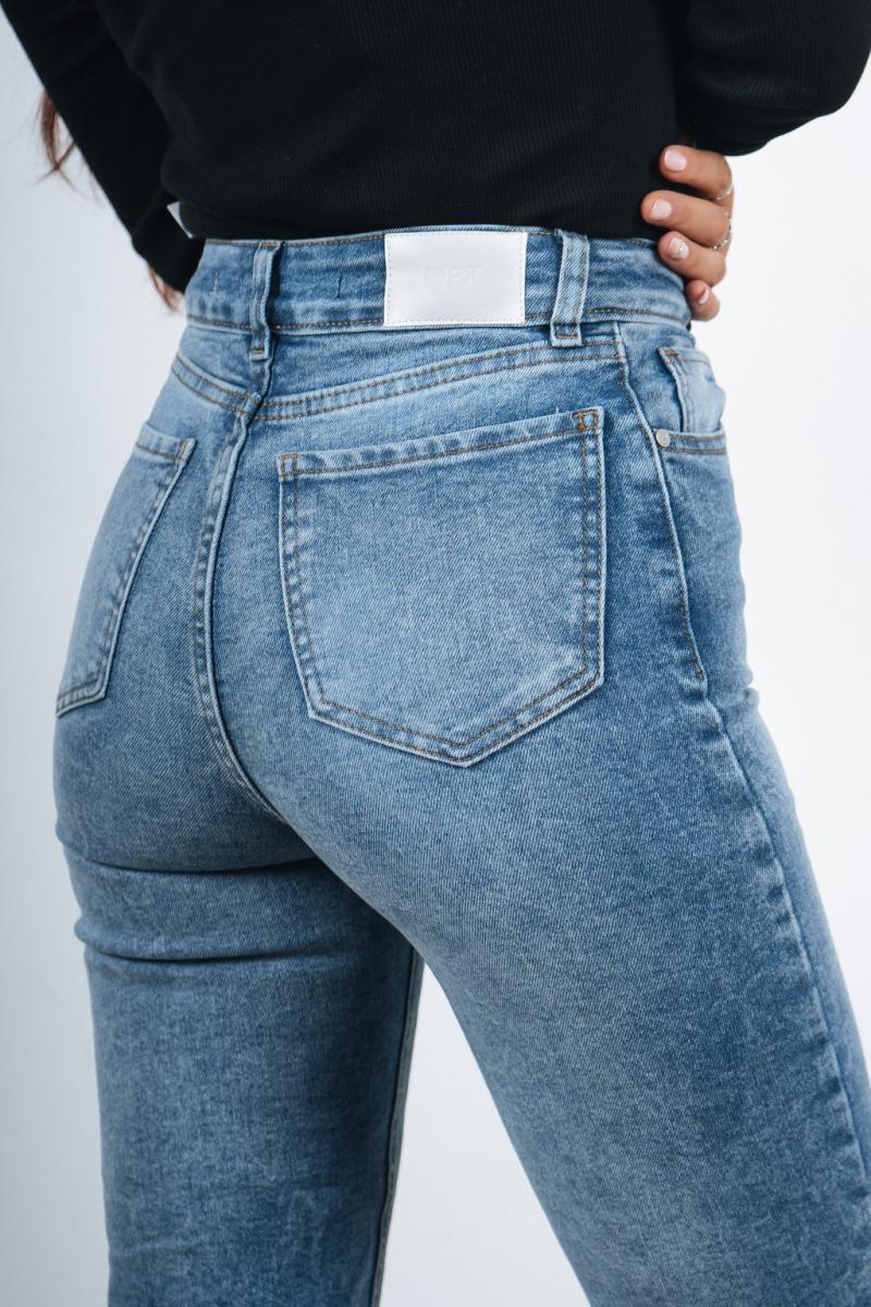 PINK ROCK JEANS STRAGHT CALGARY W25