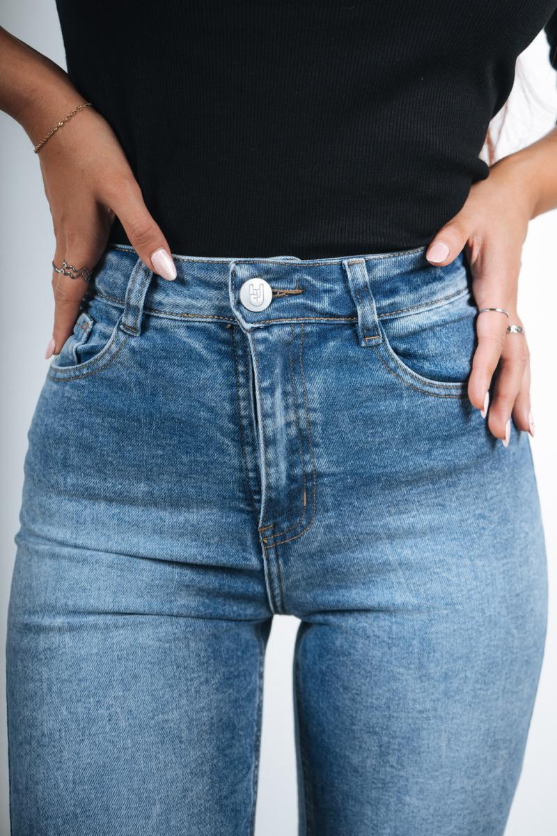 PINK ROCK JEANS STRAGHT CALGARY W25