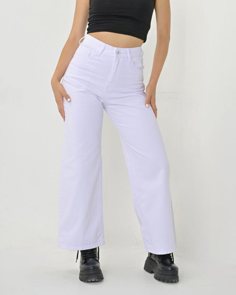 DIWAY JEANS WIDE LEG BLANCO CLASIC V24