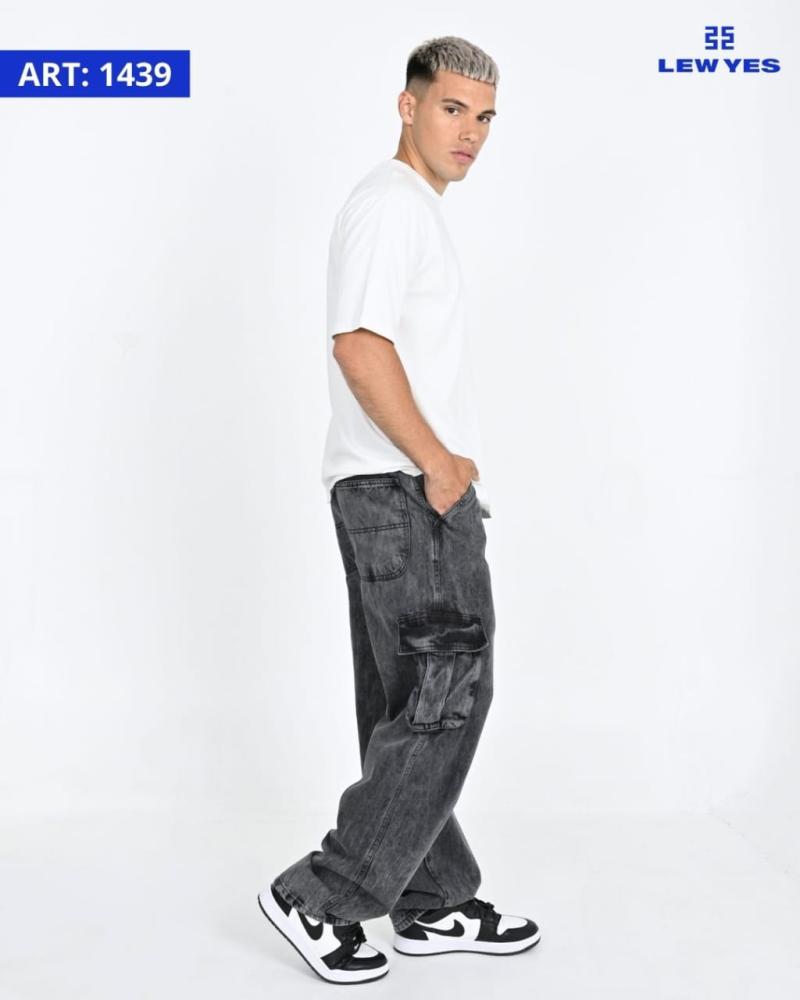 LEW & YES JEANS BAGGY JUAN CARGO V25