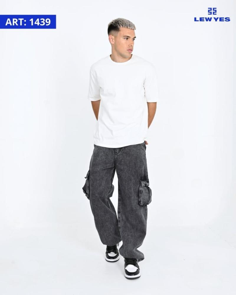 LEW & YES JEANS BAGGY JUAN CARGO V25