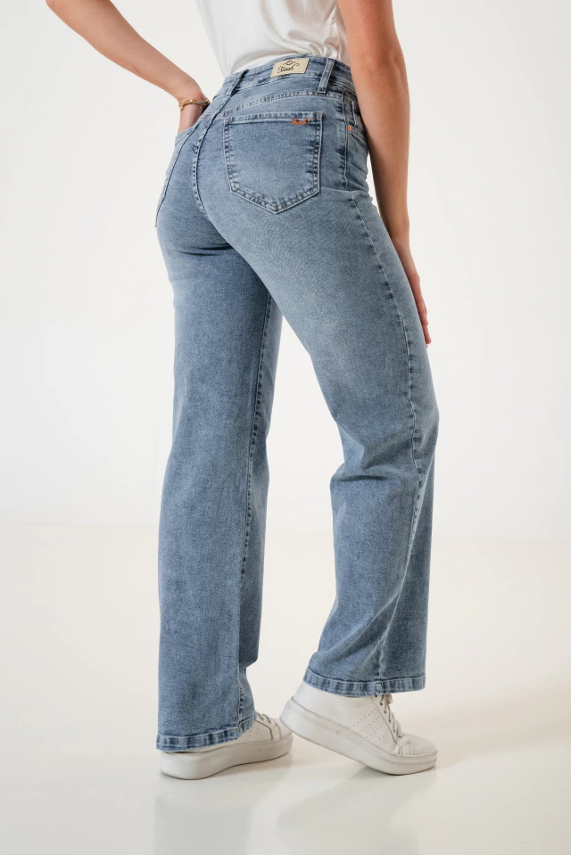 SURAH JEANS WIDE LEG SEMI ELAST FRESIA V26